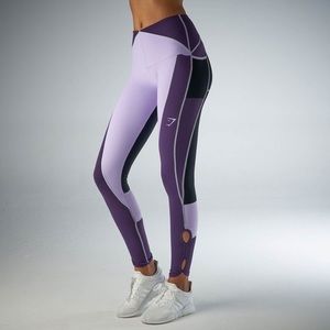 Gymshark Prism Leggings - Purple Size Medium